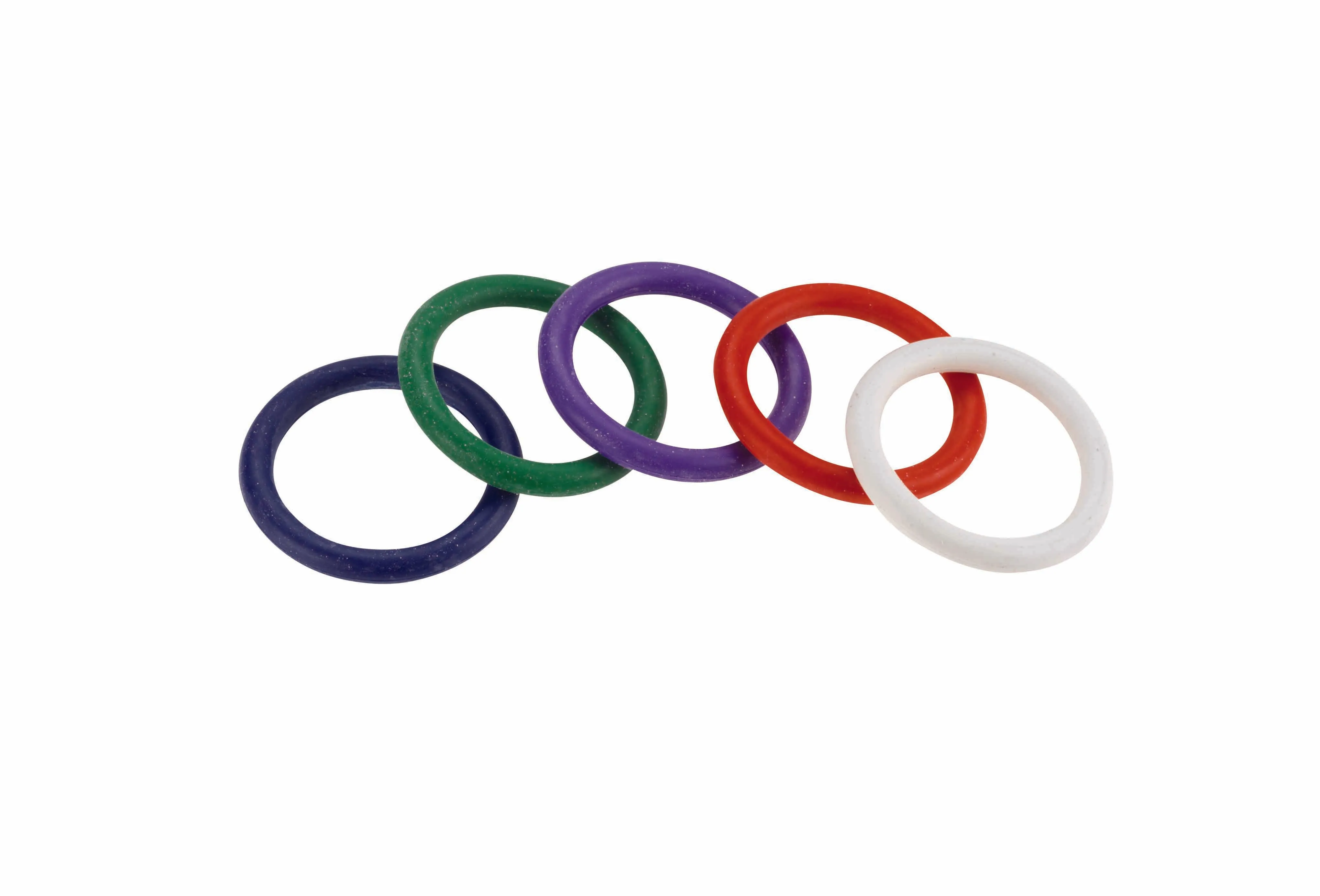 1 1/4in Soft C Rings Rainbow