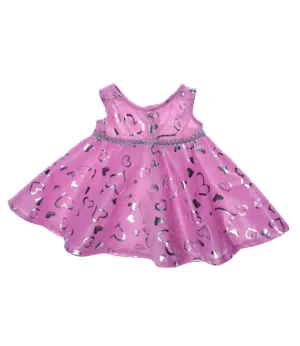 8" Pink & Silver Dress