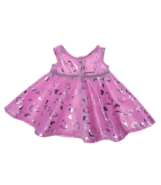 8" Pink & Silver Dress