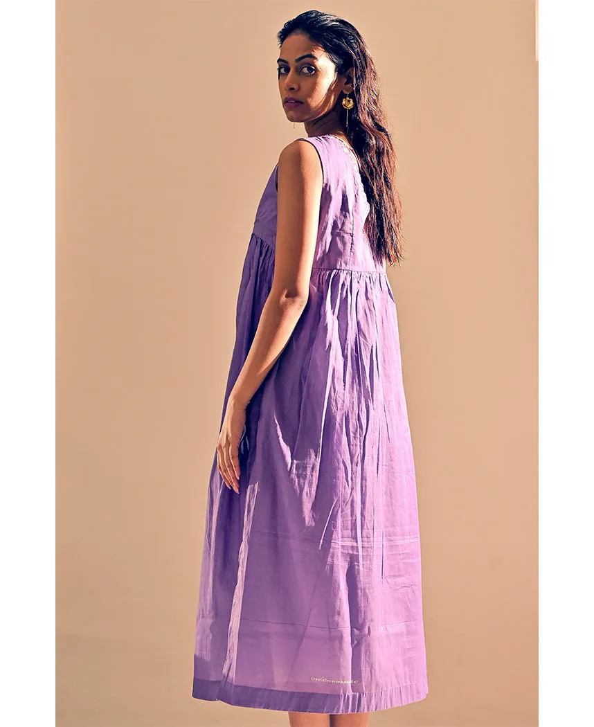 Amethyst Gathered Dress