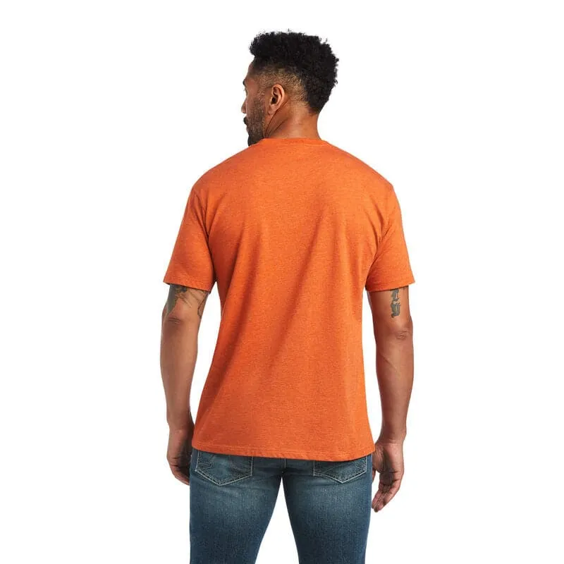 Ariat Men's 100 Orange Graphic T-Shirt