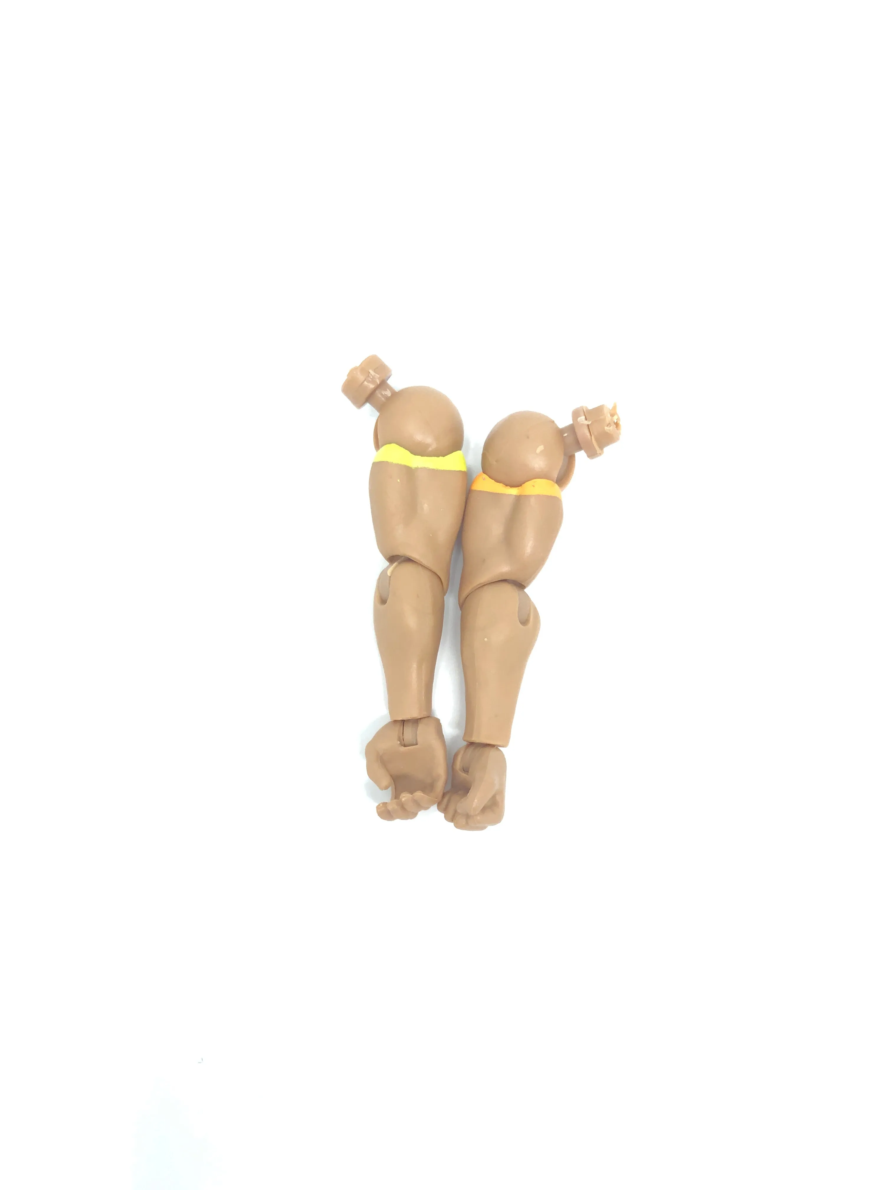 Arms with Neon Yellow and Orange Armband (T)