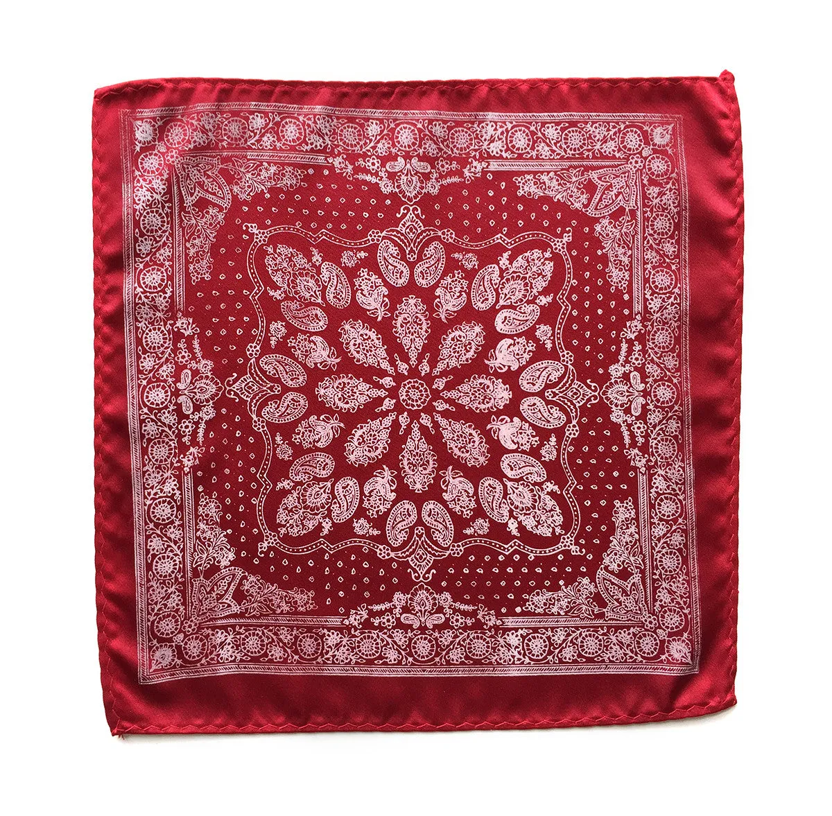 Bandana Print Pocket Square