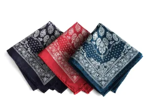 Bandana Print Pocket Square