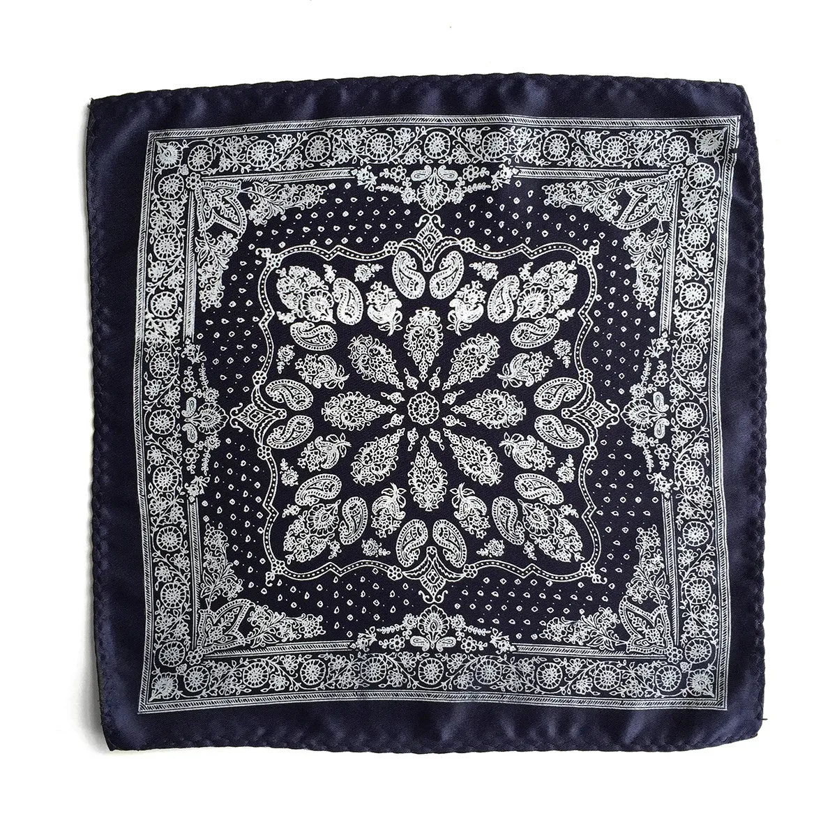 Bandana Print Pocket Square