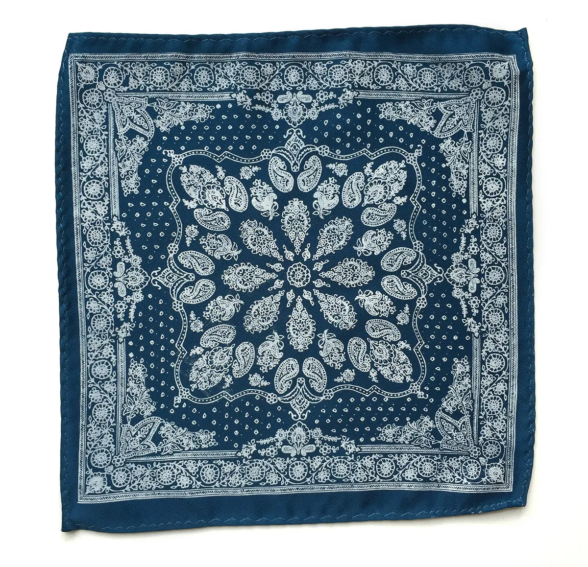 Bandana Print Pocket Square