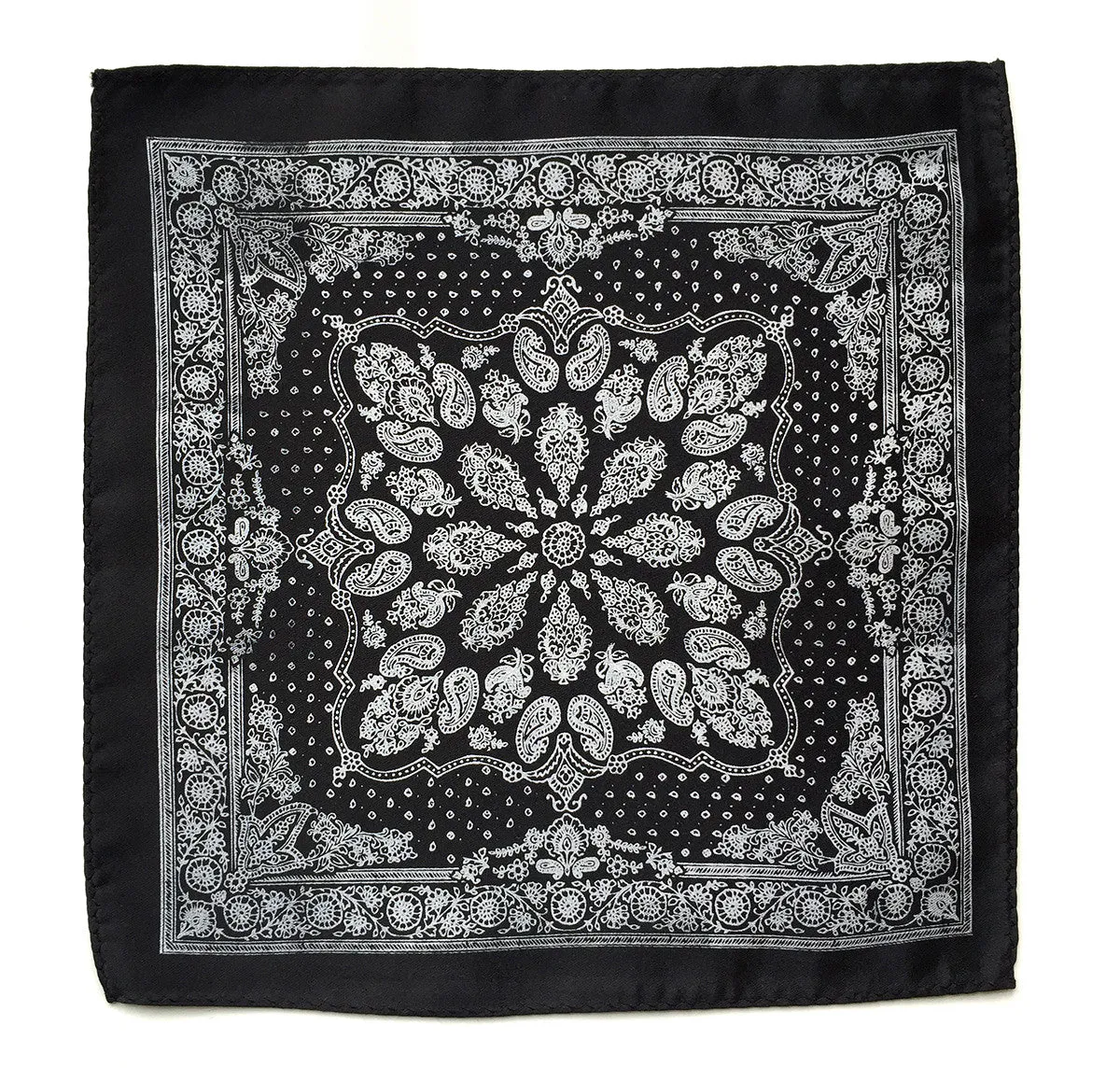 Bandana Print Pocket Square