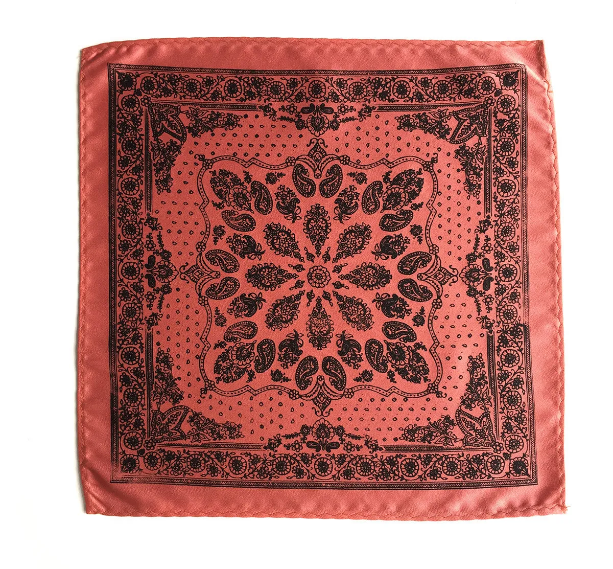 Bandana Print Pocket Square