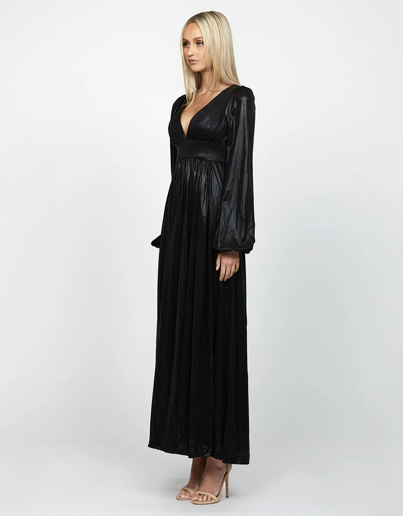 BILLY BLOUSON SLEEVE DRAPED MAXI BL60D12L