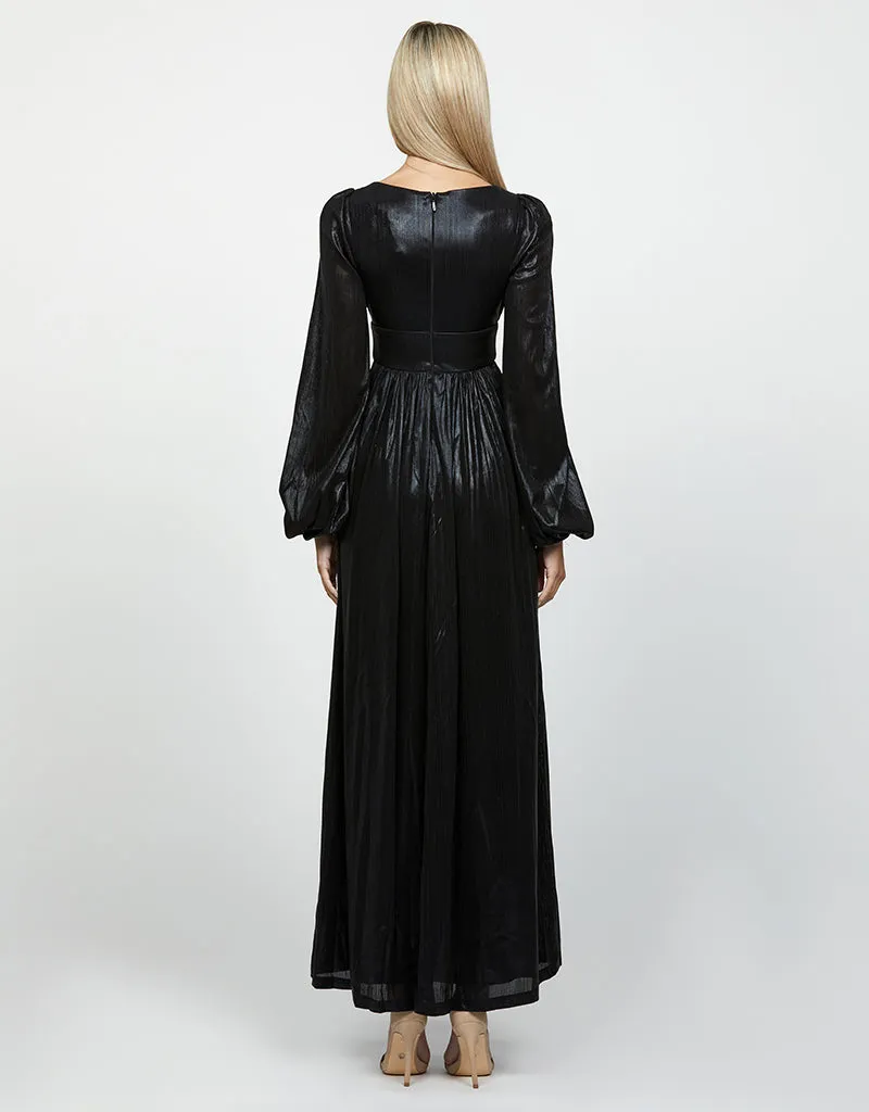 BILLY BLOUSON SLEEVE DRAPED MAXI BL60D12L
