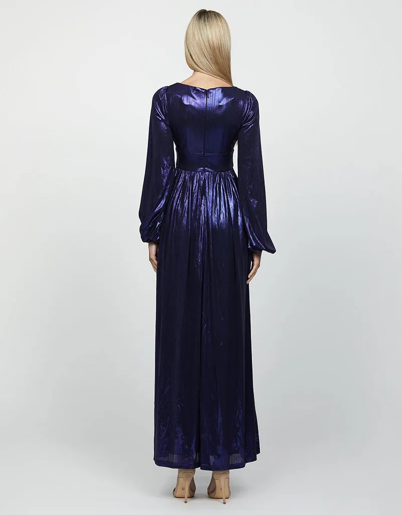 BILLY BLOUSON SLEEVE DRAPED MAXI BL60D12L