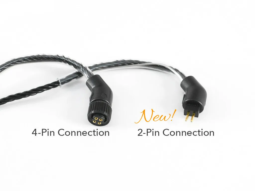 Black Dragon IEM Cable V2 (2 or 4 pin)