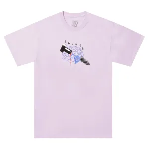 BRONZE BOLT BRAIN TEE LAVENDER
