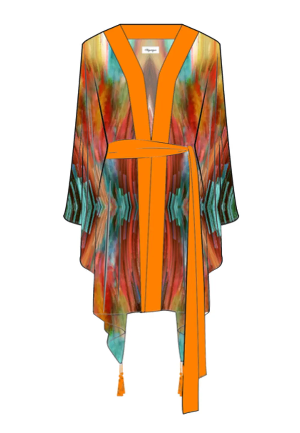 Cruise - Serendipity Kimono Wings (Neon Orange)