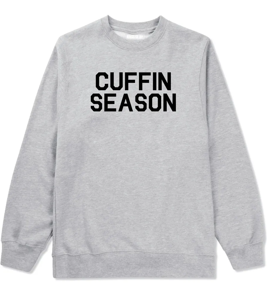 Cuffin Season Mens Crewneck Sweatshirt