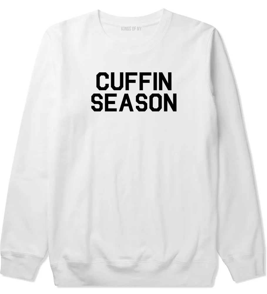 Cuffin Season Mens Crewneck Sweatshirt