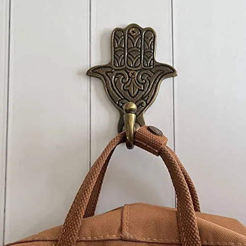 Decorative Wall Hook Boho Moroccan Decor Hooks 2 Pack Hooks Finish Boudikaa
