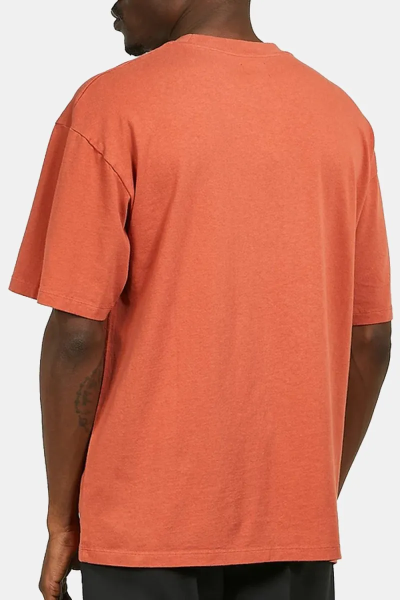 Edwin Sunset on Mount Fuji T-Shirt (Baked Clay)