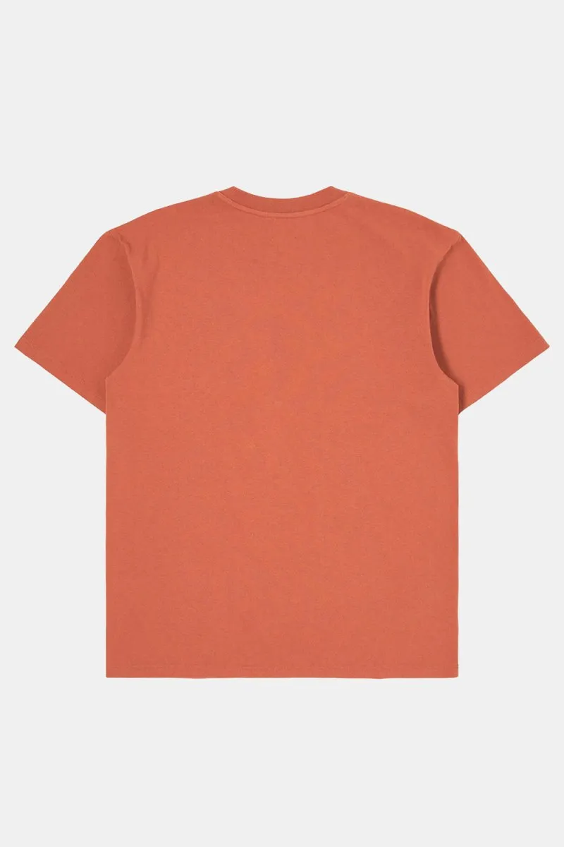 Edwin Sunset on Mount Fuji T-Shirt (Baked Clay)