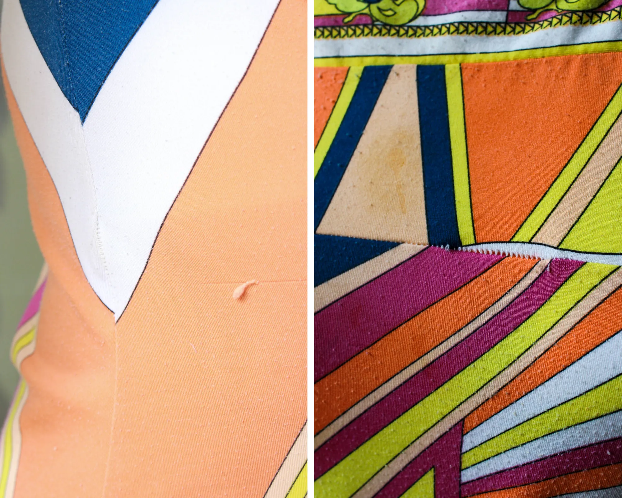 Emilio Pucci Patterned Silk Jersey Dress, Medium