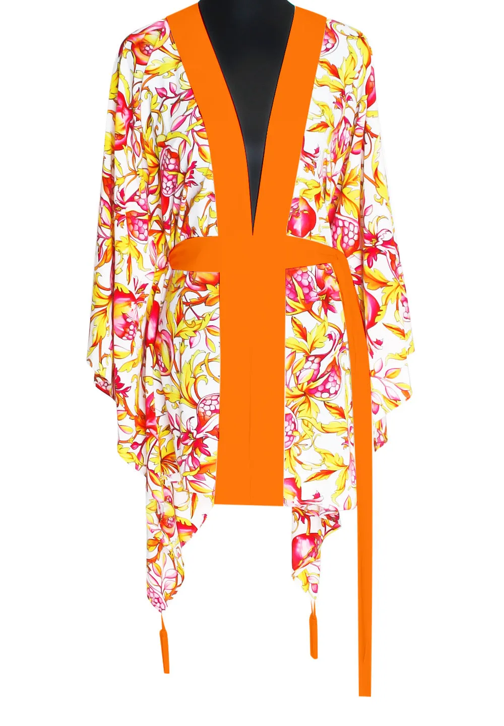 Euphoria – Forbidden Fruit Kimono (Neon Orange)