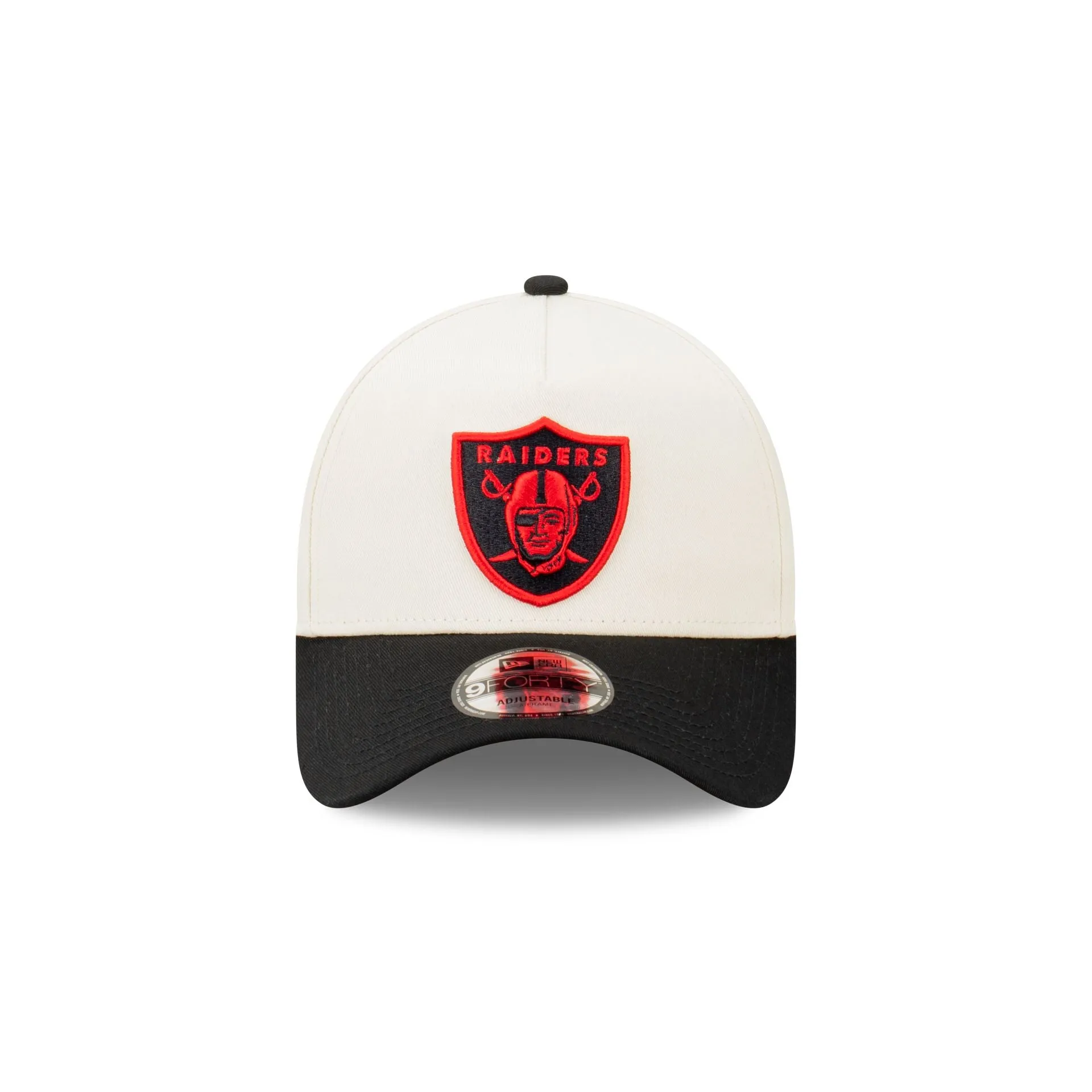 Las Vegas Raiders Ivory Blaze 9FORTY A-Frame Snapback