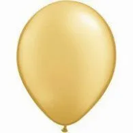Metallic Gold 12cm Mini Balloon