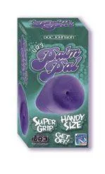 Palm Pal Frosted Ultraskyn Masturbator Ass Purple