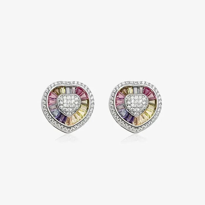 Radiant Heart Harmony Earrings