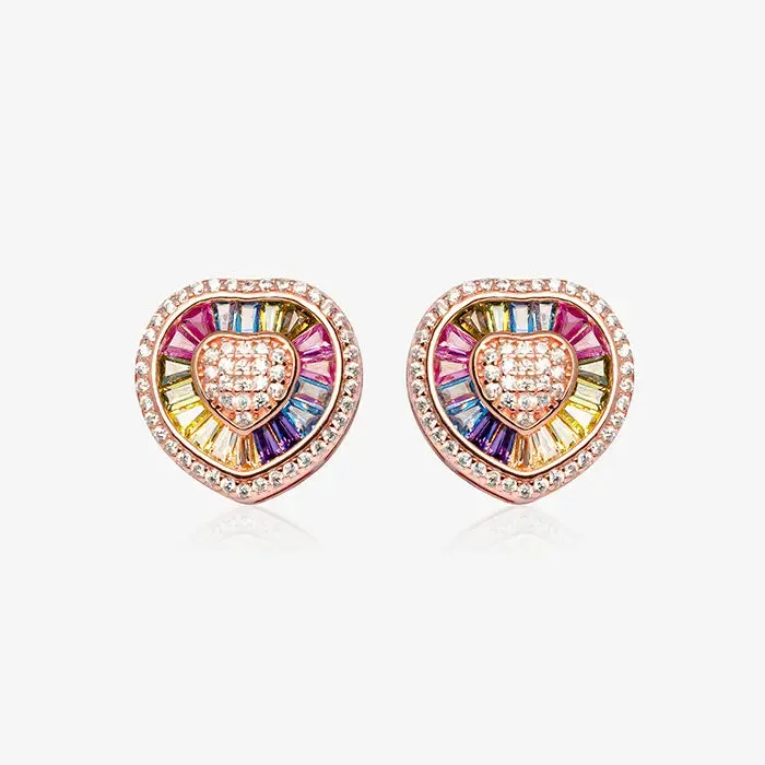 Radiant Heart Harmony Earrings