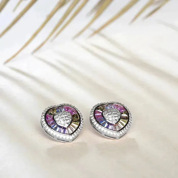 Radiant Heart Harmony Earrings
