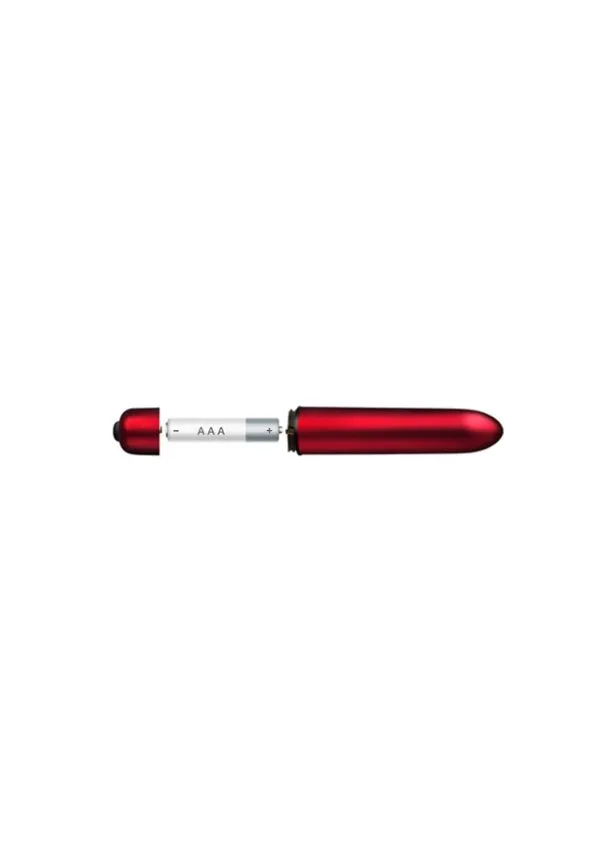 Rocks-Off Truly Yours Scarlet Velvet Bullet Vibrator (90 mm)