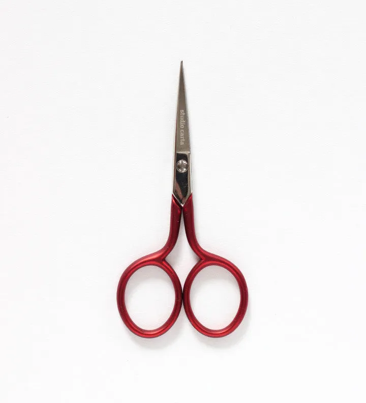 Scarlet red scissors