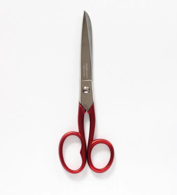Scarlet red scissors