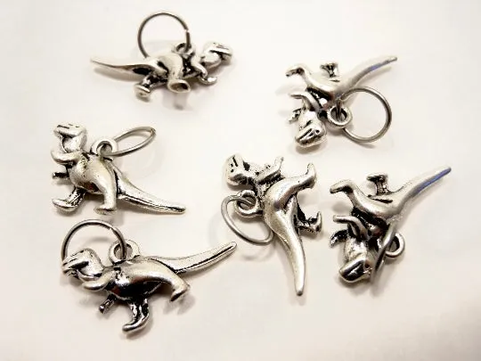 T-Rex: Set of 6 Stitch Markers