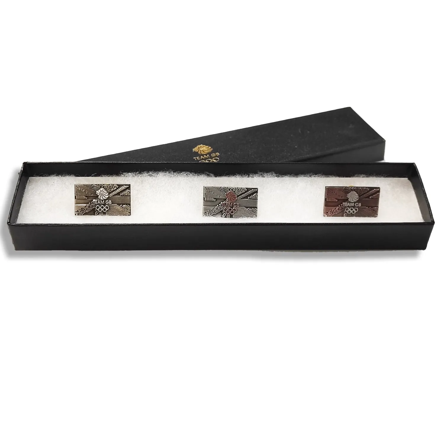 Team GB Limited Edition Boxed Set of Union Jack Pins