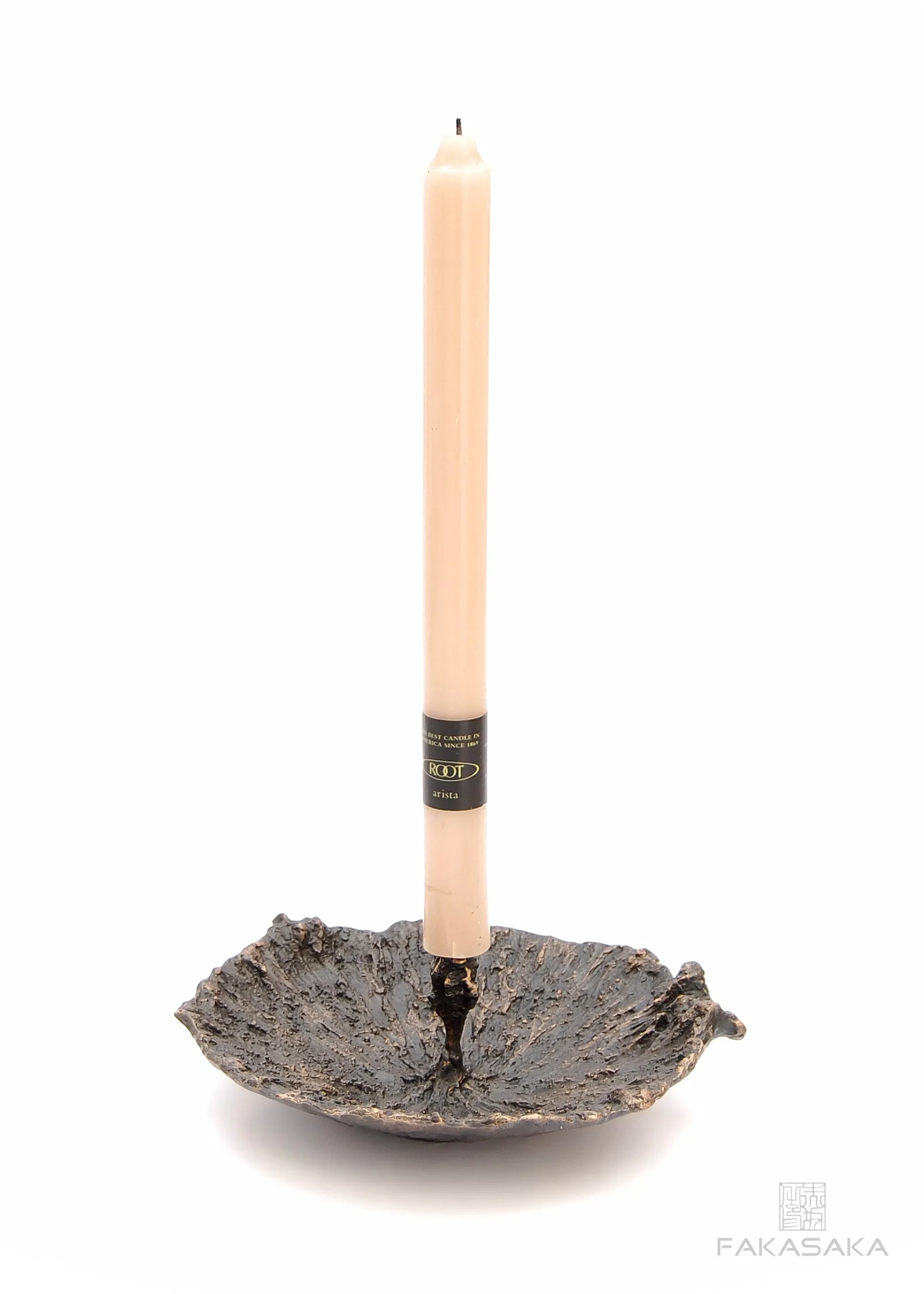 TOMW<br><br>BOWL / ASHTRAY / CENTERPIECE / CANDLESTICK / CARD HOLDER<br><br>BLACKBROWN BRONZE