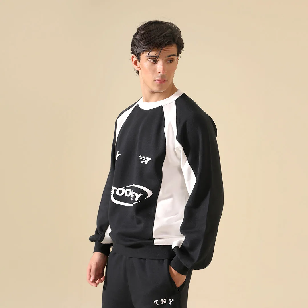 Tooney Racer Unisex Sweatshirt | BW
