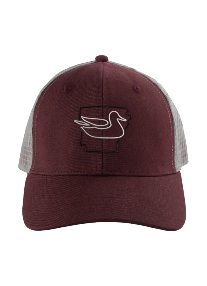 Trucker Hatin Crimson by Southern Marsh