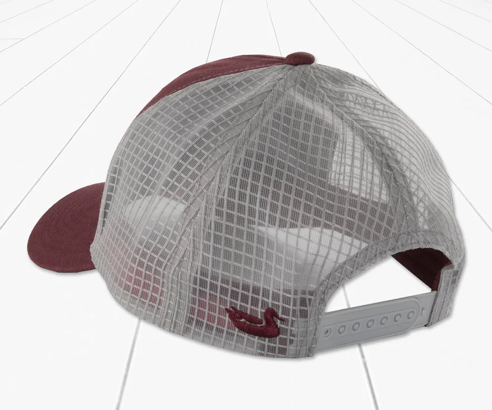 Trucker Hatin Crimson by Southern Marsh