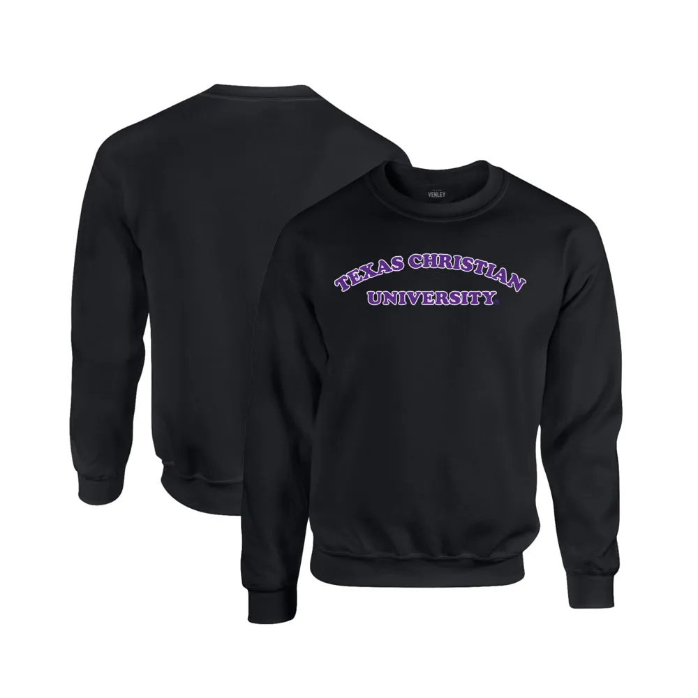 Venley NCAA TCU Horned Frogs RYLTCU01 Unisex Premium Sweatshirt