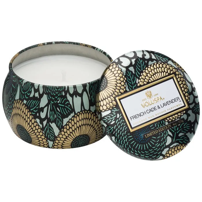 Voluspa - Petite Decorative Candle Tins